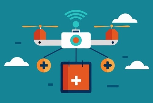 Imagen: Un proyecto de entrega con drones que duró una década mejoró los resultados de los pacientes y fortaleció el rendimiento de la cadena de suministro en la última milla, según un nuevo estudio (crédito de la imagen: 123RF)