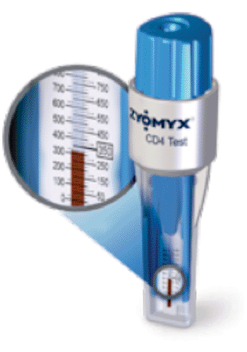Imagen: La prueba  fácil-de-usar MyT4 CD4 para el tratamiento del VIH/SIDA permitirá las pruebas rápidas cuantitativas en cualquier entorno (Fotografía cortesía de Zyomyx).