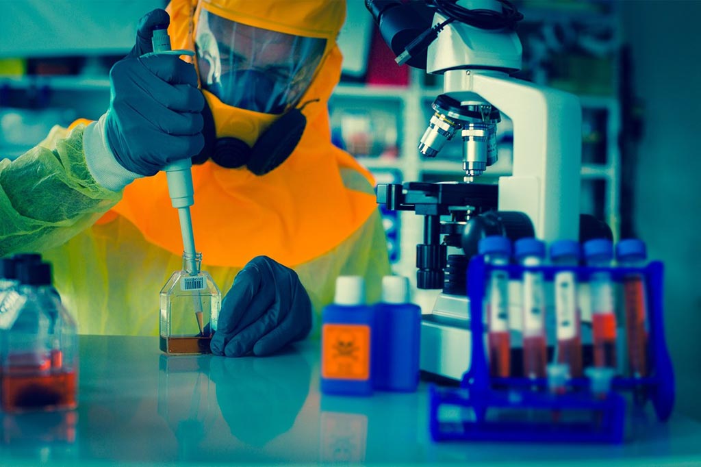 Imagen: Un investigador que trabaja en una vacuna para la cepa Zaire del virus del Ébola (Fotografía cortesía de Getty Images). Imagen: Un investigador que trabaja en una vacuna para la cepa Zaire del virus del Ébola (Fotografía cortesía de Getty Images).