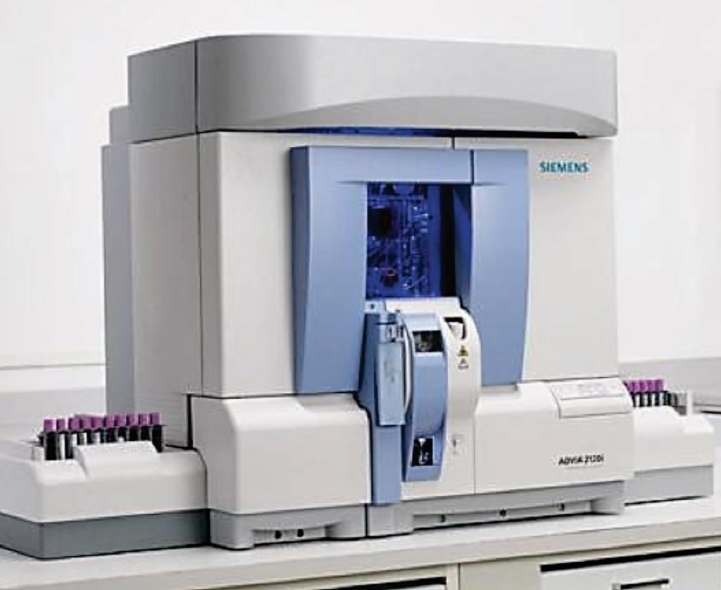 Imagen: El analizador de hematología ADVIA 2120 (Fotografía cortesía de Siemens Healthcare).