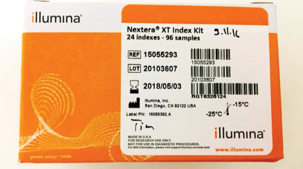 Imagen: El kit Nextera XT Index se usa para preparar bibliotecas de secuenciación del genoma completo para aislamientos bacterianos (Fotografía cortesía del Dr. Thippeswamy Sannasiddappa).
