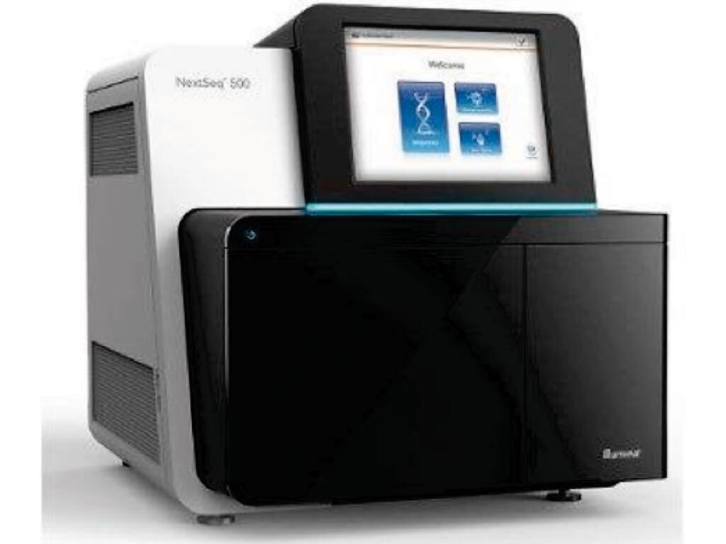 Imagen: El secuenciador NextSeq 500 de próxima generación (Fotografía cortesía de Illumina).