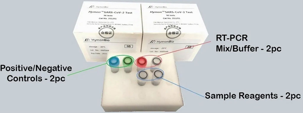 Imagen: Kit de análisis Hymon SARS-CoV-2 (Fotografía cortesía de SpectronRx) Imagen: Kit de análisis Hymon SARS-CoV-2 (Fotografía cortesía de SpectronRx)