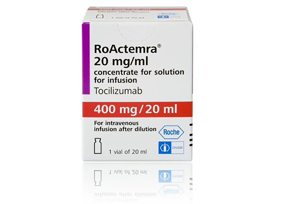 Imagen: Medicamento antiinflamatorio, tocilizumab (Actemra) (Fotografía cortesía de Roche)