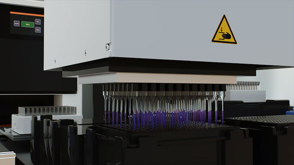 Imagen: El robot automatizado, pionero, de análisis para la COVID-19 puede procesar 20.000 muestras para pruebas de SARS-CoV-2 cada 24 horas (Fotografía cortesía del Instituto Hubrecht)