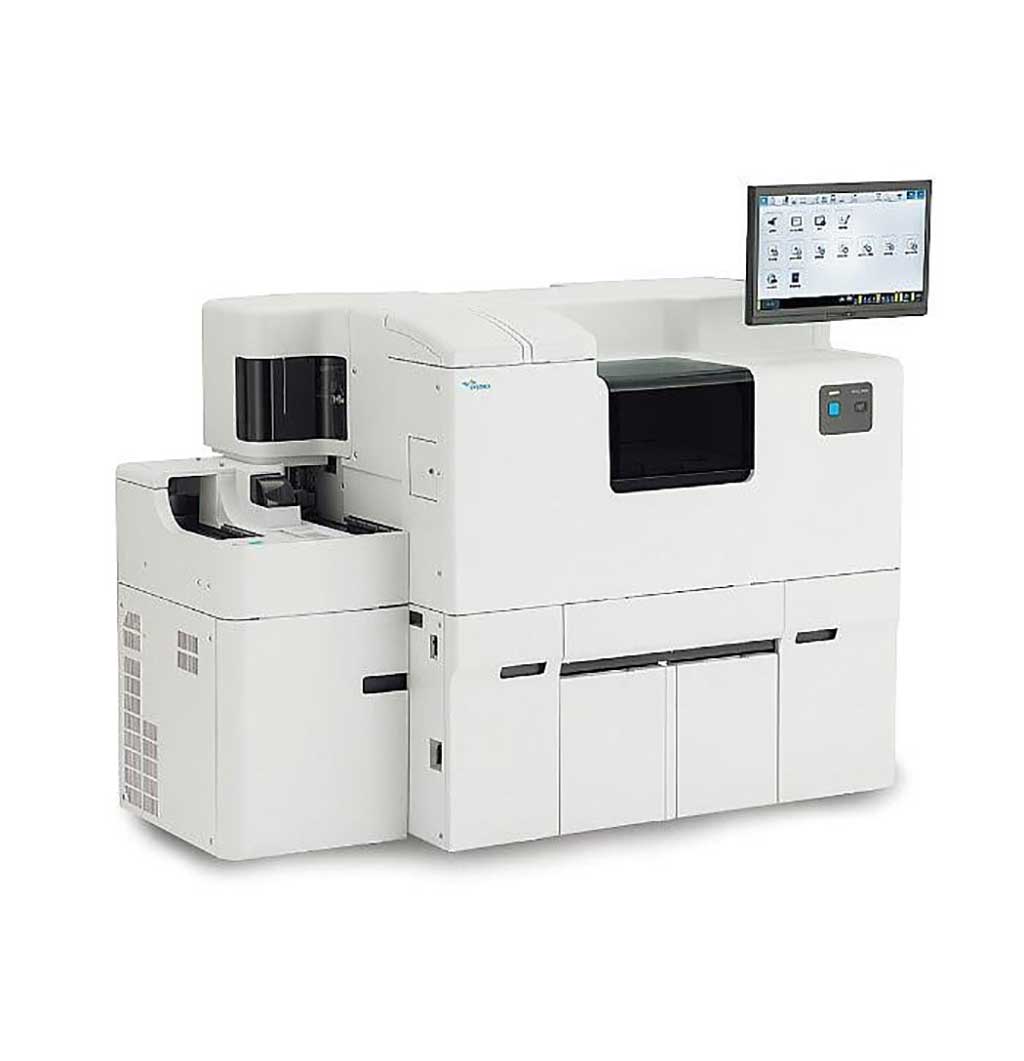 Imagen: El HISCL-5000 es un sistema de inmunoensayo completamente automatizado diseñado para pruebas de inmunoensayo rápidas, altamente sensibles y confiables (Fotografía cortesía de Sysmex)