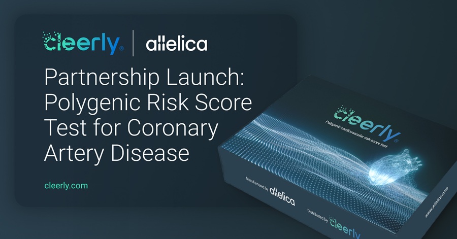 Imagen: La prueba de puntuación de riesgo cardiovascular Cleerly Polygenic, impulsada por la tecnología PRS de ascendencia múltiple patentada de Allelica, brinda a los médicos una nueva opción para identificar y evaluar a los pacientes con una predisposición hereditaria a la placa coronaria (Fotografía cortesía de Cleerly)