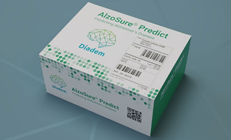 Imagen: AlzoSure Predict está diseñado para ayudar a los médicos a evaluar la probabilidad de progresión de la enfermedad de Alzheimer en pacientes con deterioro cognitivo leve. (Foto cortesía de Diadema)