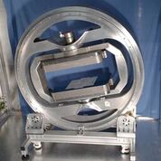 Imagen: El prototipo de escáner de resonancia magnética “mágico” (Fotografía cortesía del Colegio Imperial de Londres).