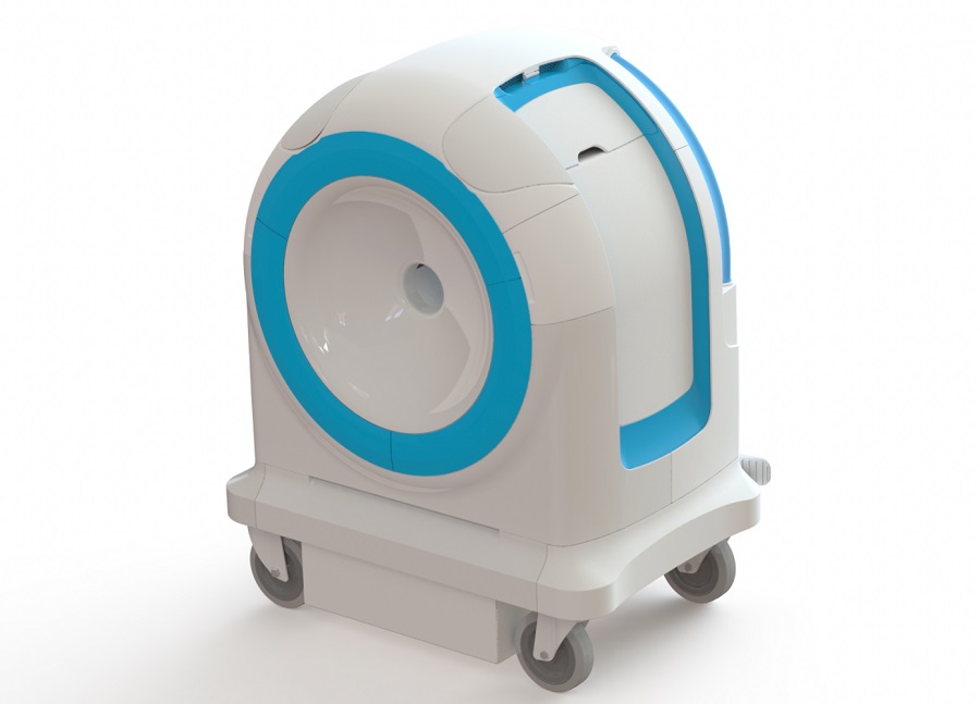 Imagen: El sistema de resonancia magnética Promaxo está diseñado para ser fácilmente transportado e instalado en un consultorio médico estándar (Fotografía cortesía de Promaxo)