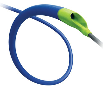 Image: The Medtronic Export Advance aspiration catheter (Photo courtesy of Medtronic).
