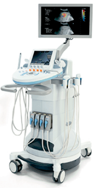 Image: The Aixplorer Ultrasound System with SWE (Photo courtesy of SuperSonic Imagine).