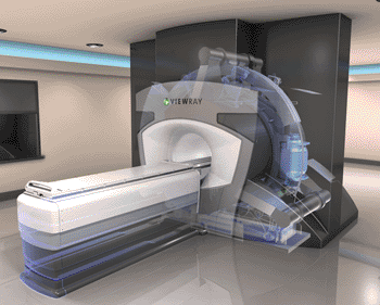 Image: The ViewRay MRI-guided radiation therapy system (Photo courtesy of ViewRay). Image: The ViewRay MRI-guided radiation therapy system (Photo courtesy of ViewRay).