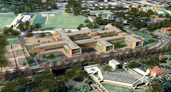 Image: Artist impression of the Nelson Mandela Children's Hospital (Photo courtesy of the NMCHT).