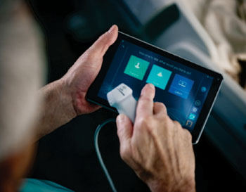 Image: The Fujifilm SonoSite iViz (Photo courtesy of Fujifilm SonoSite).