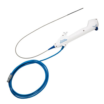 Image: The LithoVue single-use, digital flexible ureteroscope (Photo courtesy of Boston Scientific).