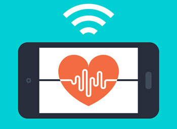 Image: A hand-held wireless single lead heart monitor (ECG) and smartphone app could be used to test for potentially fatal atrial fibrillation (AF), according to a new study (Photo courtesy of Princess Margaret Hospital).