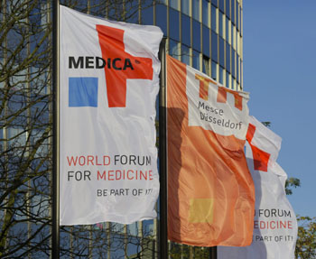 Image: MEDICA and COMPAMED 2016 open in Düsseldorf (Photo courtesy of MEDICA).