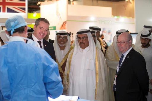 Image: Consultants from the Royal Brompton & Harefield Hospitals performed surgery at the UK pavilion during Arab Health 2017 (Photo courtesy of Royal Brompton & Harefield Hospitals).