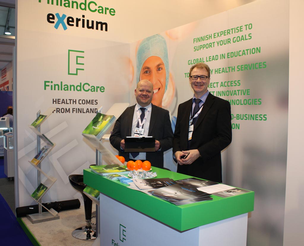 Image: Finland presented new technologies and innovations at Arab Health 2017 (Photo courtesy of Finpro / Team Finland).