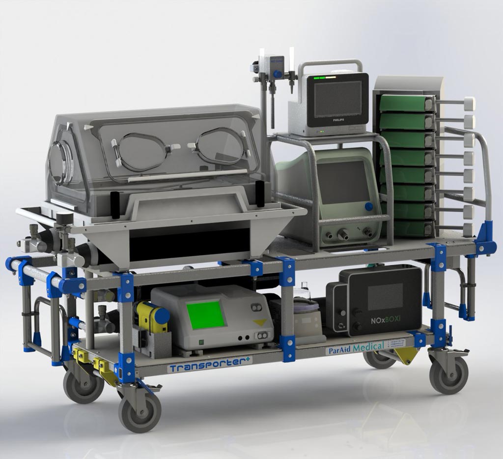 Image: A new stretcher interface device could save the lives of neonates during transit by ambulance (Photo courtesy of Birmingham City University).