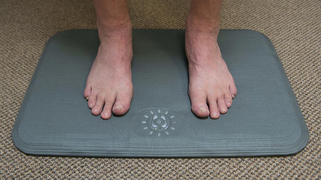 Image: The SmartMat, a part of the Remote Temperature Monitoring System (Photo courtesy of Podimetrics).