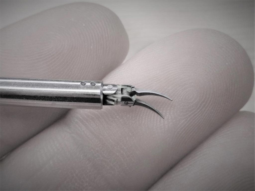 Image: Miniature robotic instruments open new frontiers in robotic surgery (Photo courtesy of MMI).