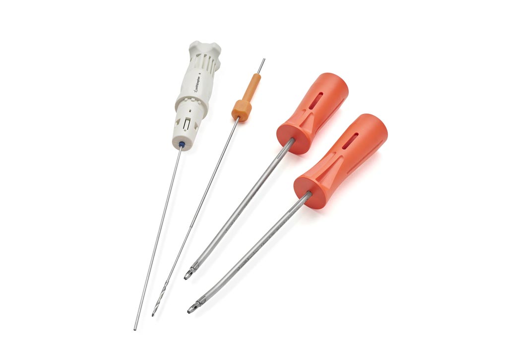 Image: The SutureFix Curved, Q-Fic Mini, and Q-Fix Curved systems (Photo courtesy of Smith & Nephew).