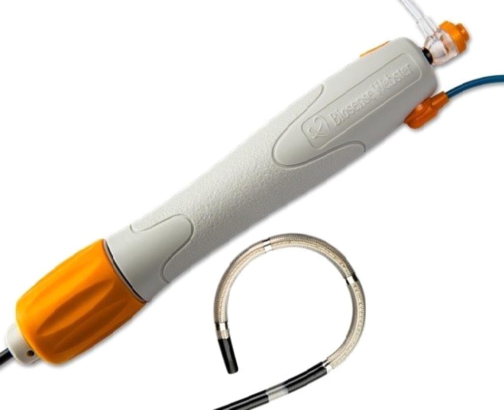 Image: The Carto Vizigo 8.5F bi-directional guiding sheath (Photo courtesy of Biosense Webster).