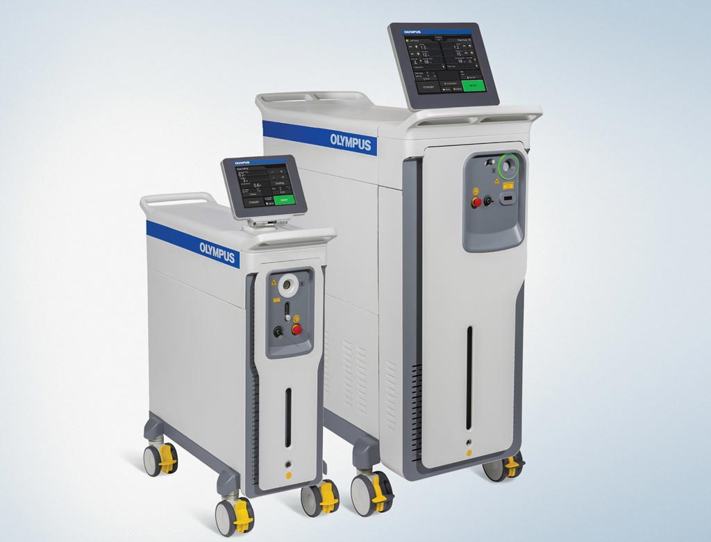 Image: The EMPOWER 35W and 65W laser portfolio line (Photo courtesy of Olympus Medical).
