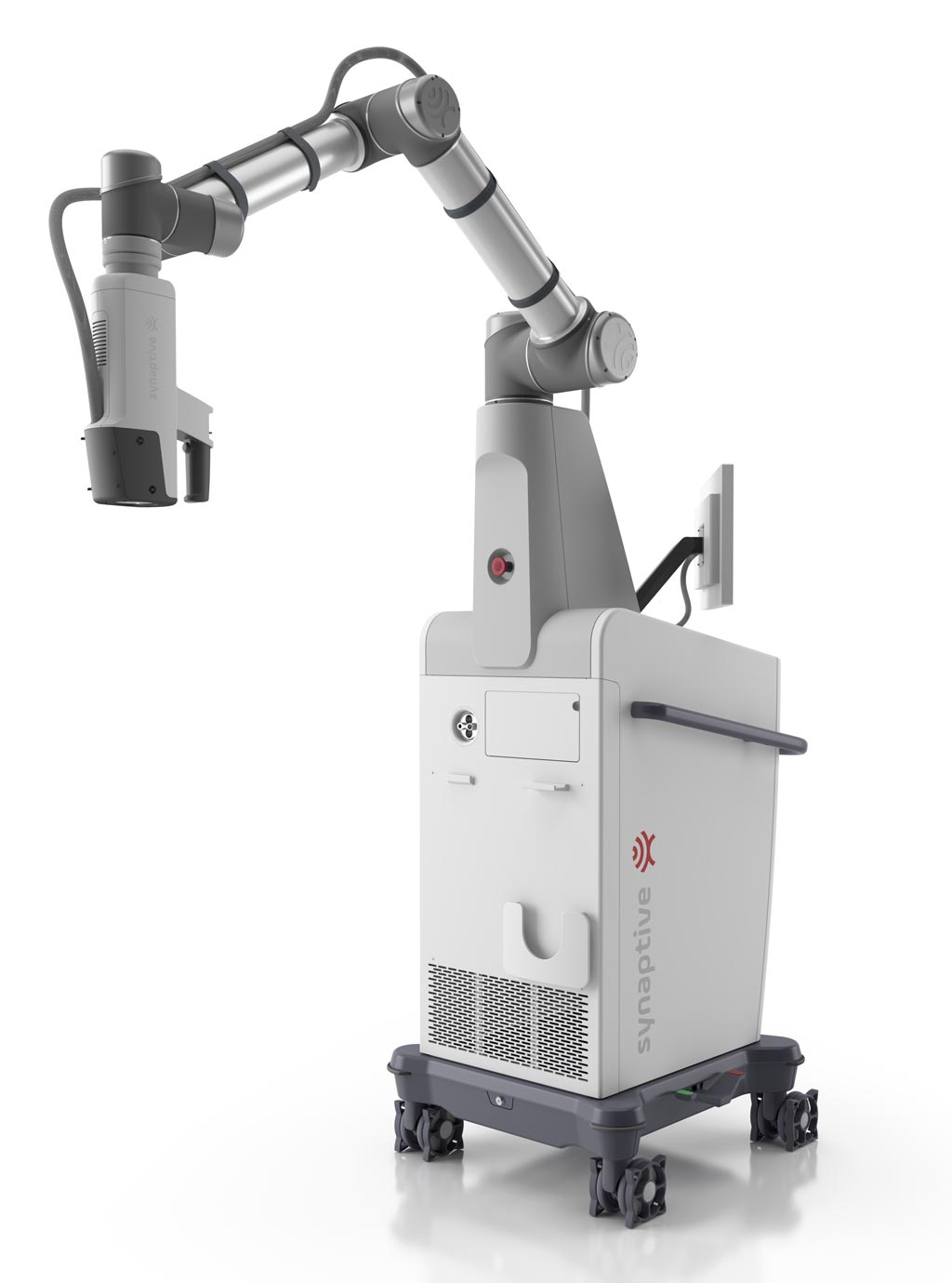 Image: The Modus V provides an alternative to the traditional operating microscope featuring an ocular or eyepiece that is commonly used by neurosurgeons to view magnified images of the brain (Photo courtesy of Synaptive Medical).