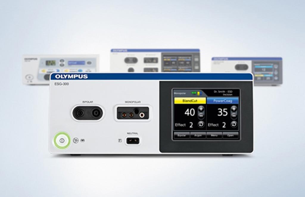 Image: The ESG-300 electrosurgery generator enables advanced therapeutic procedures (Photo courtesy of Olympus Medical).