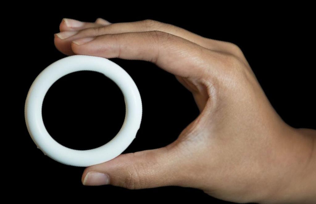 Image: The Annovera reusable contraceptive ring (Photo courtesy of Hallie Easley / Population Council).