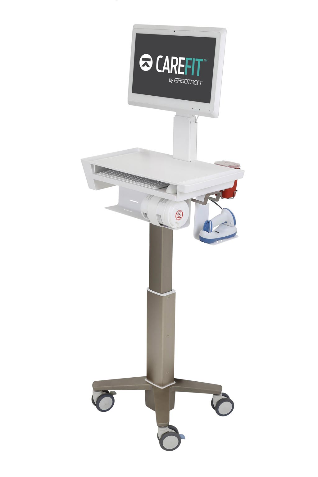 Image: The CareFit Slim LCD cart (Photo courtesy of Ergotron).