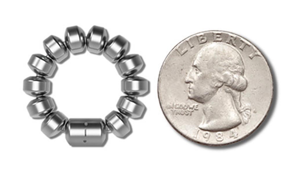 Image: A magnetic bracelet battles reflux disease (Photo courtesy of Ethicon Endo-Surgery).