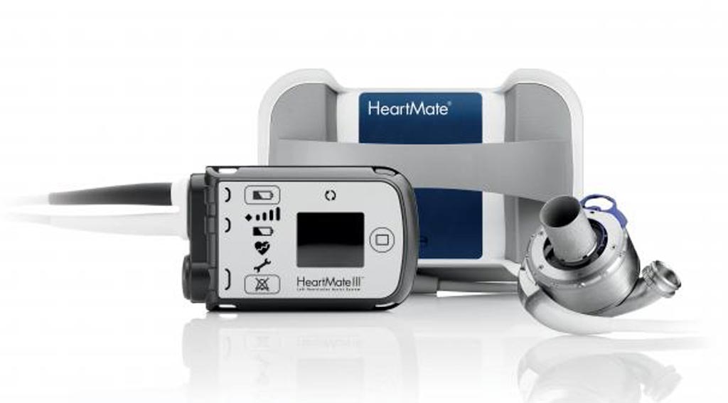 Image: The MagLev HeartMate 3 LVAD system (Photo courtesy of Abbott).