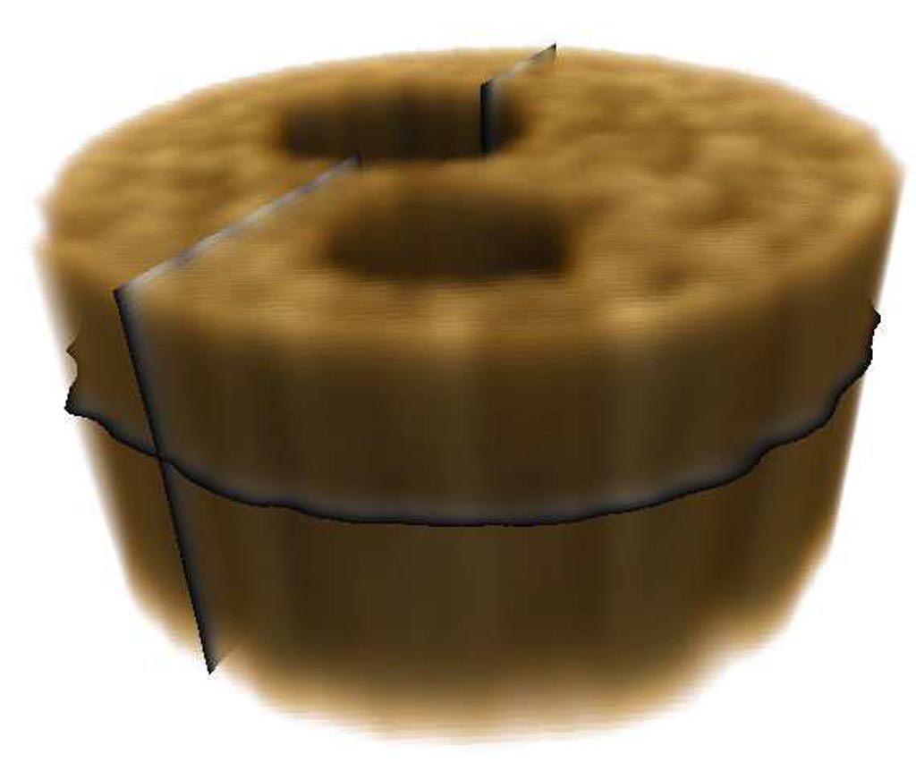 Image: A three-dimensional reconstructed image using ghost tomography (Photo courtesy of ANU).