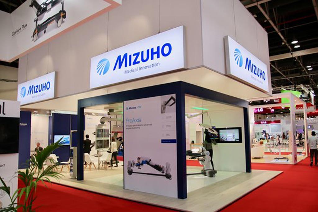 Image: The Mizuho Group showcased its complete OR at the Arab Health medical congress (Photo courtesy of Mizuho Group).