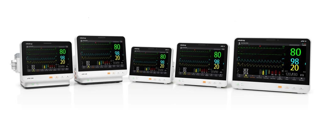 Image: The ePM range of mid-acuity patient monitors (Photo courtesy of Mindray).