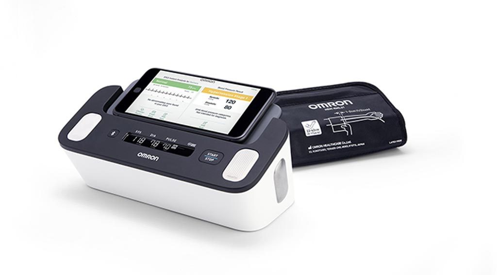 Image: The Omron Complete combine BP and AF monitoring (Photo courtesy of Omron Healthcare).