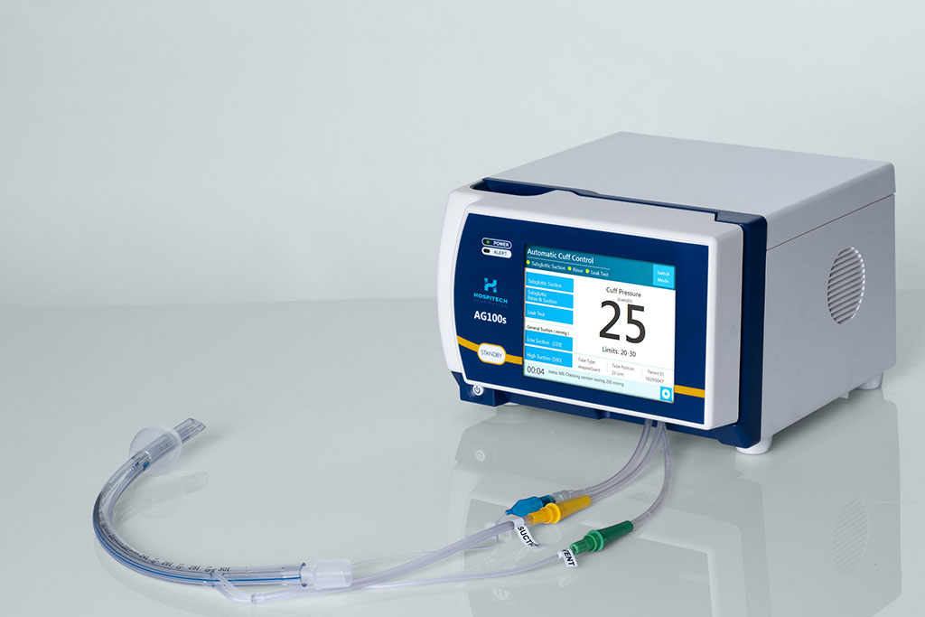 Image: The AnapnoGuard AG100s Control Unit and ETT (Photo courtesy of Hospitech Respiration)