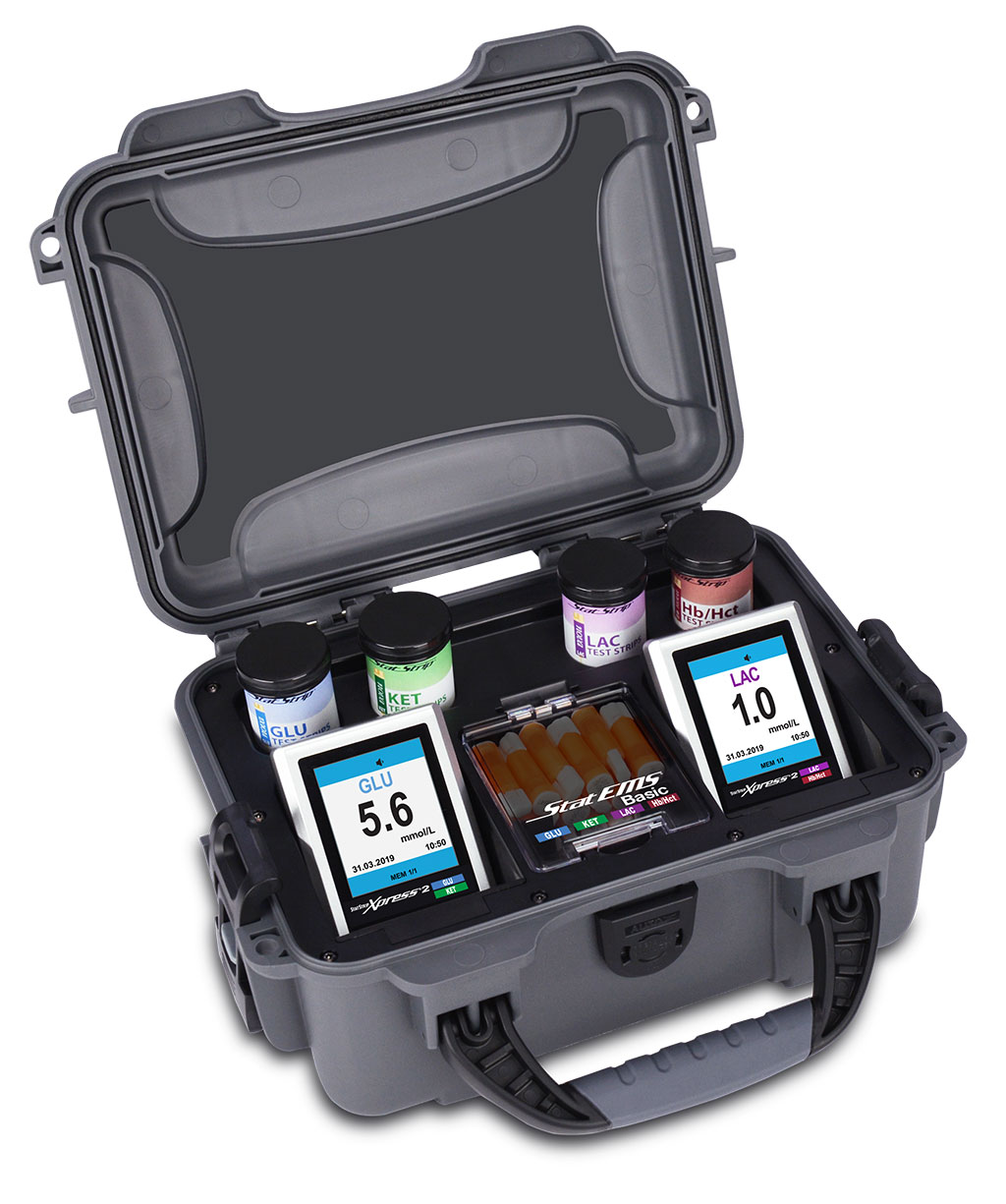 Image: The Stat EMS Basic blood testing system (Photo courtesy of Nova Biomedical)