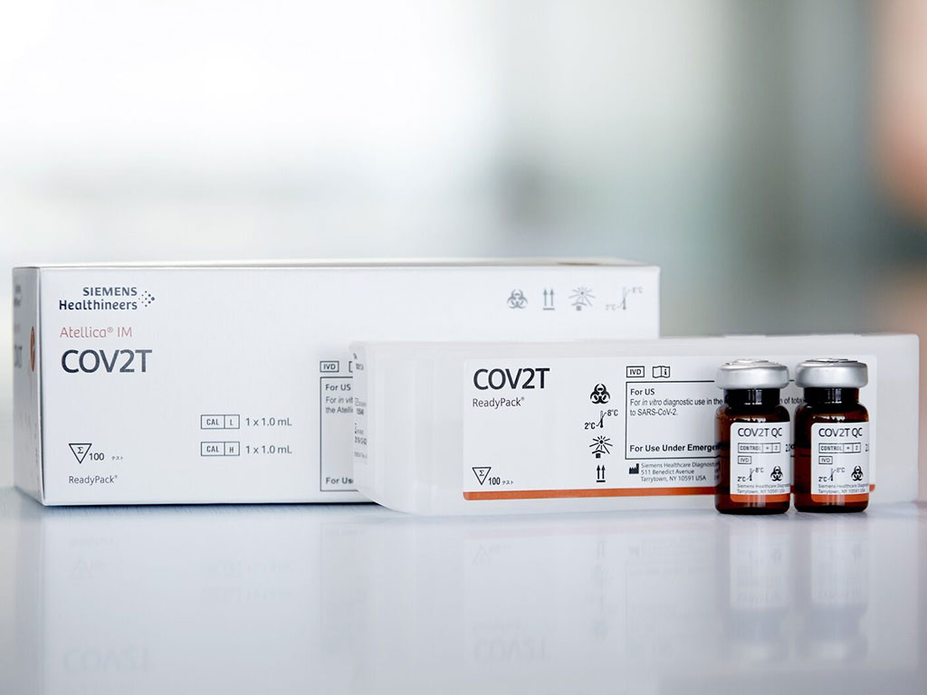 Image: COVID-19 Total Antibody Test and Molecular Test Kit (Photo courtesy of Siemens Healthineers)