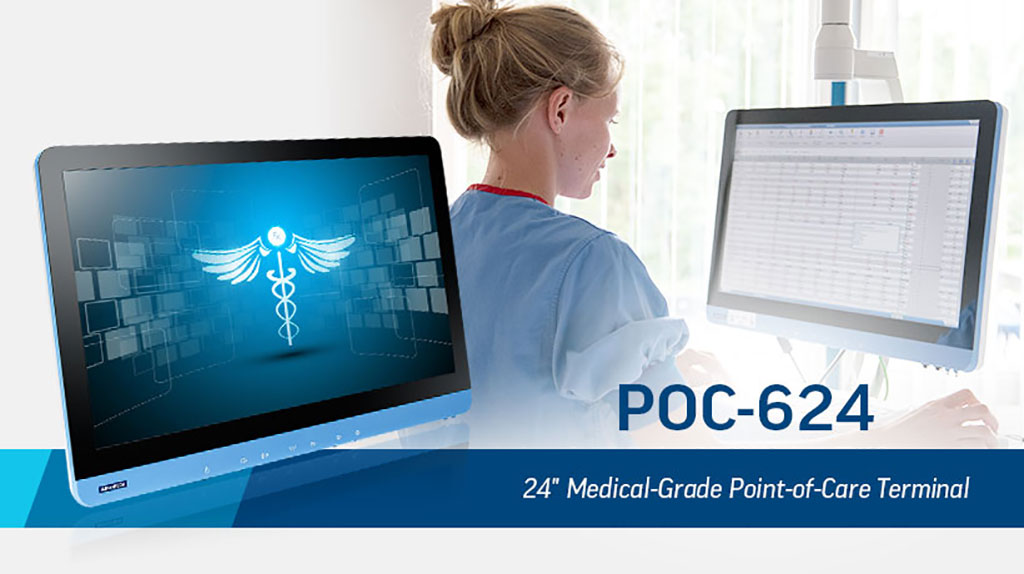 Image: The POC-624 24” medical-grade terminal (Photo courtesy of Advantech)