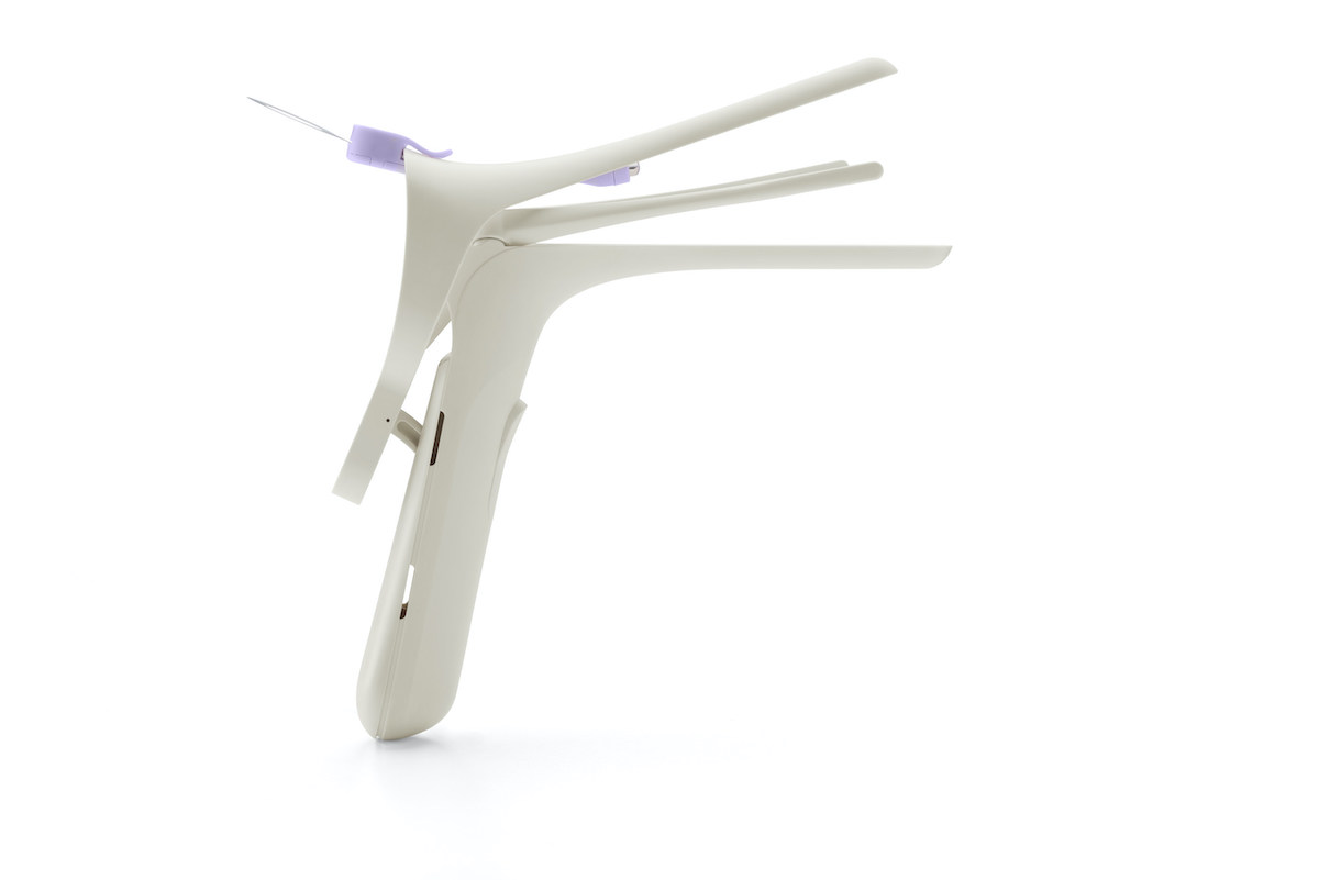 Image: The Nella NuSpec reusable vaginal speculum (Photo courtesy of Ceek Women\'s Health)