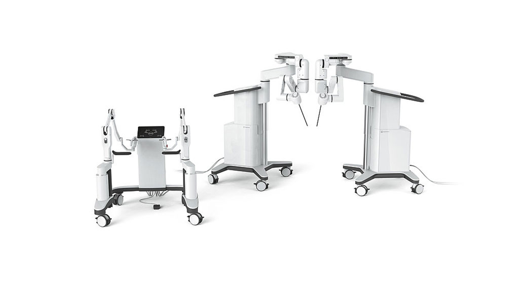 Image: The Dexter Surgical Robot assists laparoscopic procedures (Photo courtesy of Distalmotion)