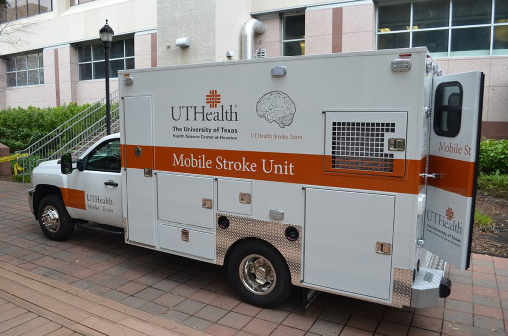 One of the UTH MSUs equipped with a mobile CT (Photo courtesy of UTH)