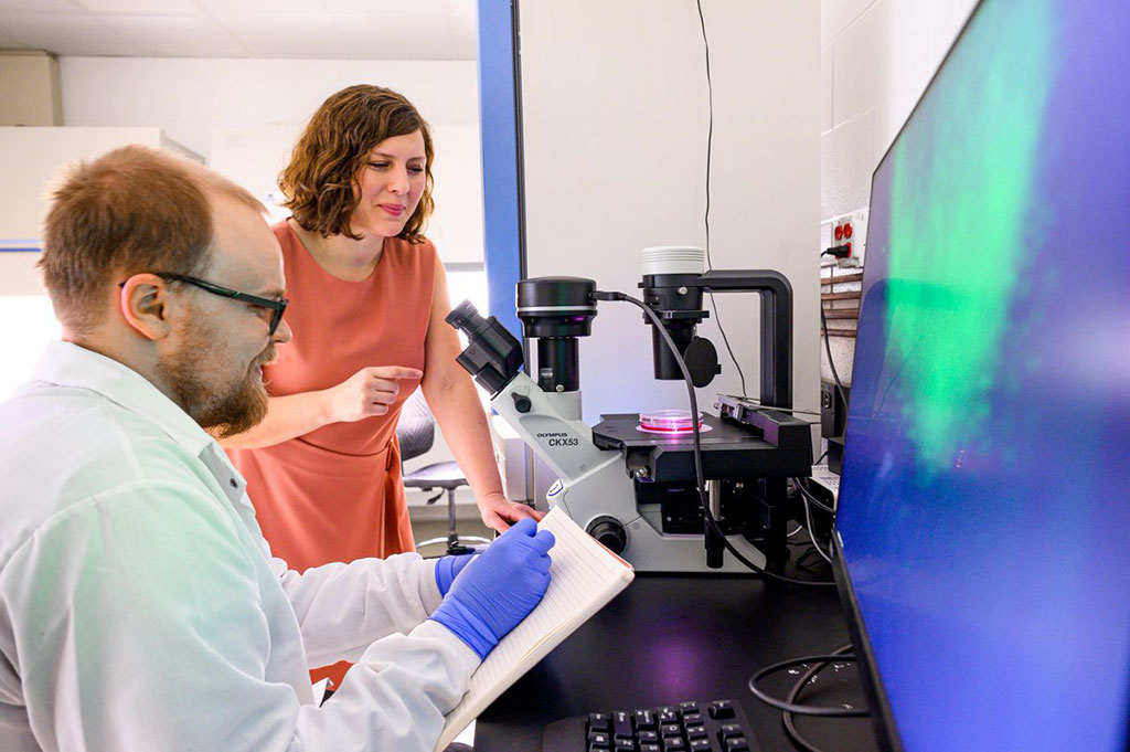 Image: Professor Zorlutuna in the lab (Photo courtesy of University of Notre Dame)