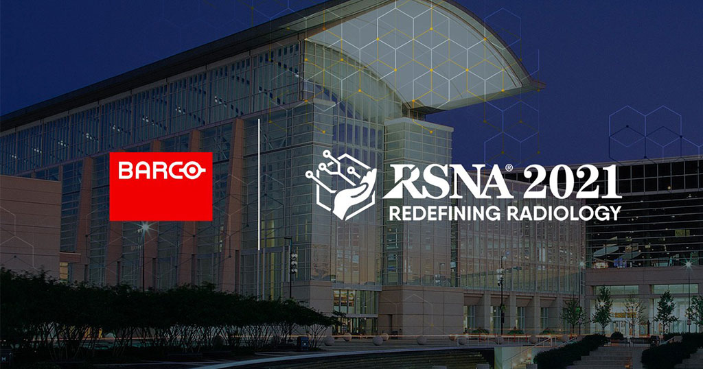 Image: Barco at RSNA 2021 (Photo courtesy of Barco Healthcare)