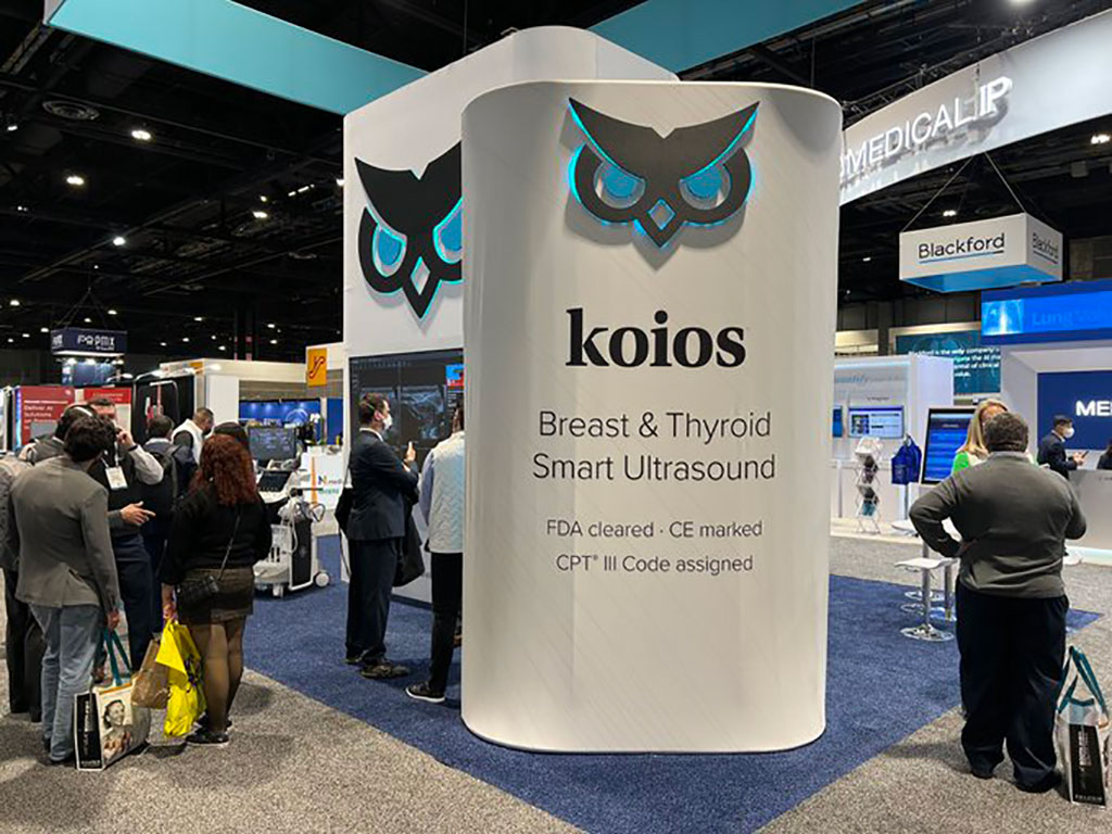Image: Game-Changing AI Software That Helps Diagnose Breast and Thyroid Cancers Receives US FDA Clearance (Photo courtesy of Koios Medical) Image: Game-Changing AI Software That Helps Diagnose Breast and Thyroid Cancers Receives US FDA Clearance (Photo courtesy of Koios Medical)